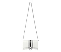 BALENCIAGA / adidas Hourglass Brieftasche mit Kette aus Box-Leder