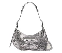 Le Cagole Kleine Schultertaschen Metallic-Look