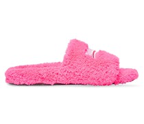 Furry Slide Sandal