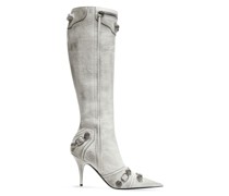 Cagole 90 mm Stiefel Schmutziger Effekt
