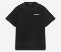 black and white balenciaga t shirt