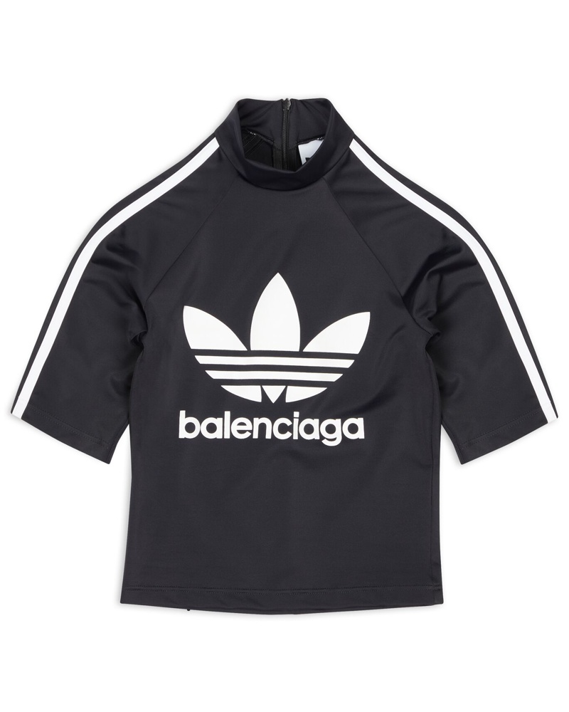 Balenciaga Damen BALENCIAGA / adidas kurzärmeliges Athletic Top