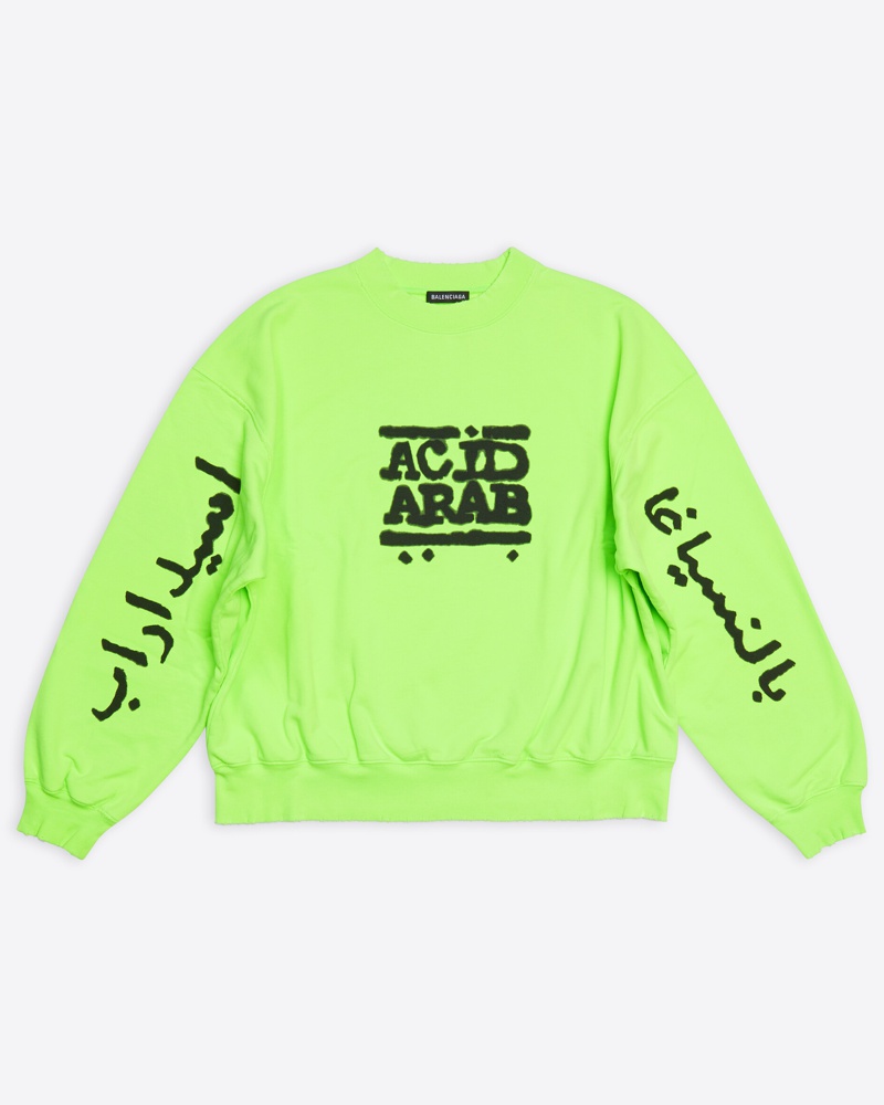 balenciaga shirt sweatshirt