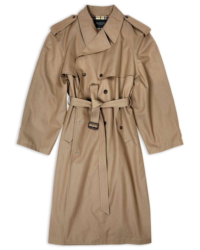 Balenciaga Damen Oversized Trenchcoat Balenciaga Damen Oversized Trenchcoat