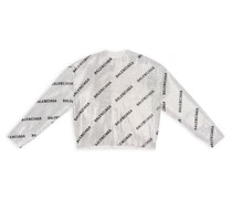 Allover Logo Strass Sweater