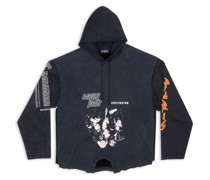 Upside Down Hoodie Oversized