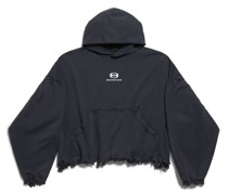 Unity Sports Icon Cropped Hoodie Oversized