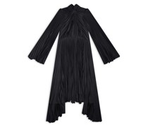 Knotted Drape Kleid