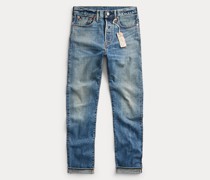 Straight-Fit Vintage-Stretchjeans