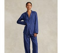 Pyjama mit durchgehendem Ponymuster