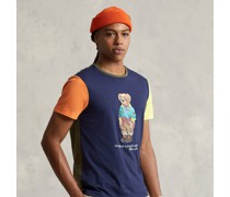 Custom-Slim T-Shirt mit Polo Bear