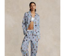 Langärmliger Pyjama mit Polo Bear
