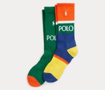 2er-Pack Crew-Socken