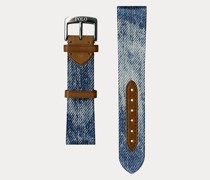 Uhrenarmband aus Denim