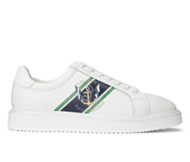 Sneaker Angeline IV aus bedrucktem Leder