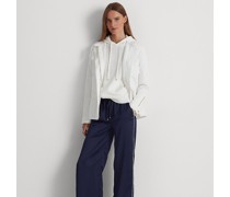 Charmeuse-Hose mit weitem Bein