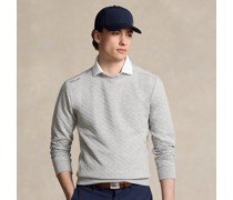 Gesteppter Classic-Fit Strickpullover