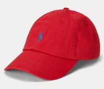 Baseballkappe aus Baumwollchino