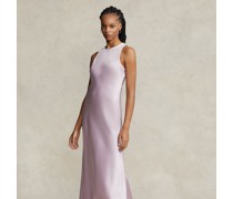 Beidseitiges Abendkleid aus Satin