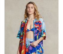Set mit Hemd und Cover-up-Shorts