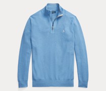 Große Größen - Pullover mit Viertelreißverschluss