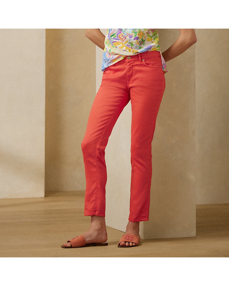 Ralph Lauren Damen Slim-Fit Denim-Jeans 160