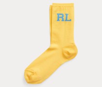 Crew-Socken mit „RL“-Logo
