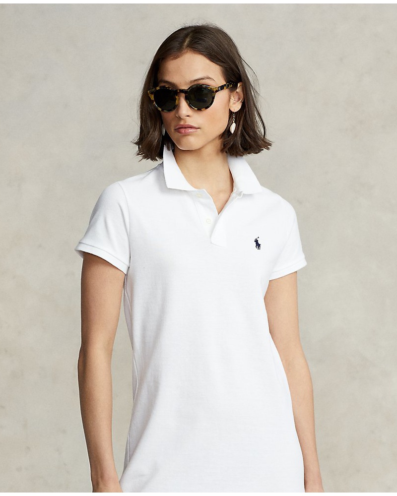 Ralph Lauren Damen Polokleid aus Baumwollpiqué