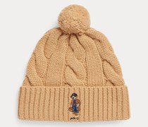 Bommelmütze mit Polo Bear