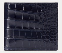 Brieftasche aus Alligatorleder