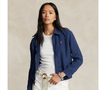 Leinen-Windjacke