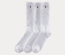 3er-Pack Crew-Socken