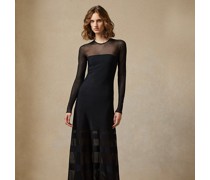 Abendkleid mit Rundhalsausschnitt