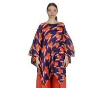 Pleats Please  Oversized Bluse multicolor
