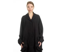 Mantel oversized schwarz