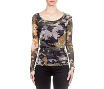 Langarmshirt Camouflage multicolour