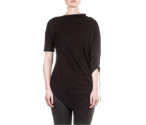 Shirt asymmetrisch schwarz