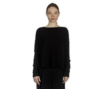 Pullover mit strukturiertem Muster schwarz