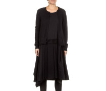 Kleid mit Cardigan schwarz