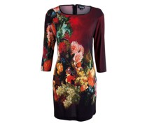 Kleid floral print rot