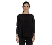 Stretch Longsleeve Shirt schwarz