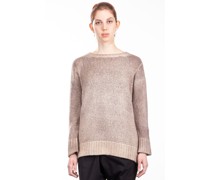 Kaschmir Mix Pullover taupe