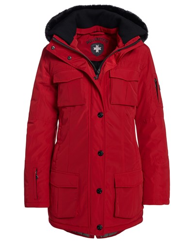 Wellensteyn Damen Wellensteyn Winterjacke SCHNEEZAUBER - rot - reduziert