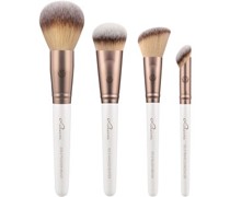 Luvia Cosmetics Pinsel Pinselset Prime Vegan Flawless Face Set Prime Concealer + Blush Brush + Angled Buffer + Powder Brush