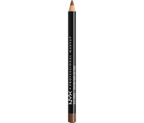 NYX Professional Makeup Augen Make-up Eyeliner Kajal Slim Eye Pencil Medium Brown