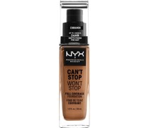 NYX Professional Makeup Gesichts Make-up Foundation Can't Stop Won't Stop Foundation Nr. 25 Cinnamon
