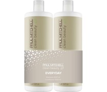 Paul Mitchell Haarpflege Clean Beauty Every DayGeschenkset Clean Beauty Every Day Shampoo 1000 ml + Clean Beauty Every Day Conditioner 1000 ml