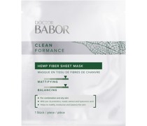 BABOR Gesichtspflege Cleanformance Hemp Fiber Sheet Mask
