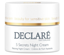 Pflege Stress Balance 5 Secrets Night Cream