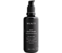 Mukti Organics Gesichtspflege Feuchtigkeitspflege Daily Moisturiser with Sunscreen